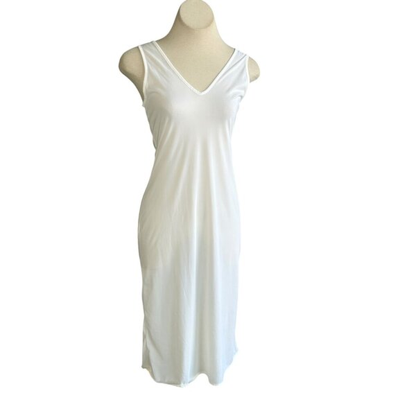 Fiona Beckett for Tooke Sleeveless Layered Black Mesh Midi Dress - Picture 2 of 10